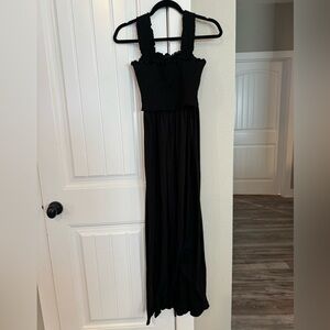 Nursing Queen Size M Maxi Nursing Dress Smocked Top